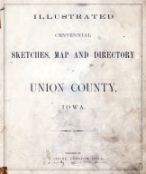 Union County 1876 